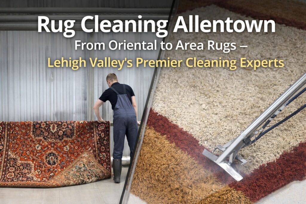 Rug Cleaning Allentown: From Oriental to Area Rugs – Lehigh Valley’s Premier Cleaning Experts