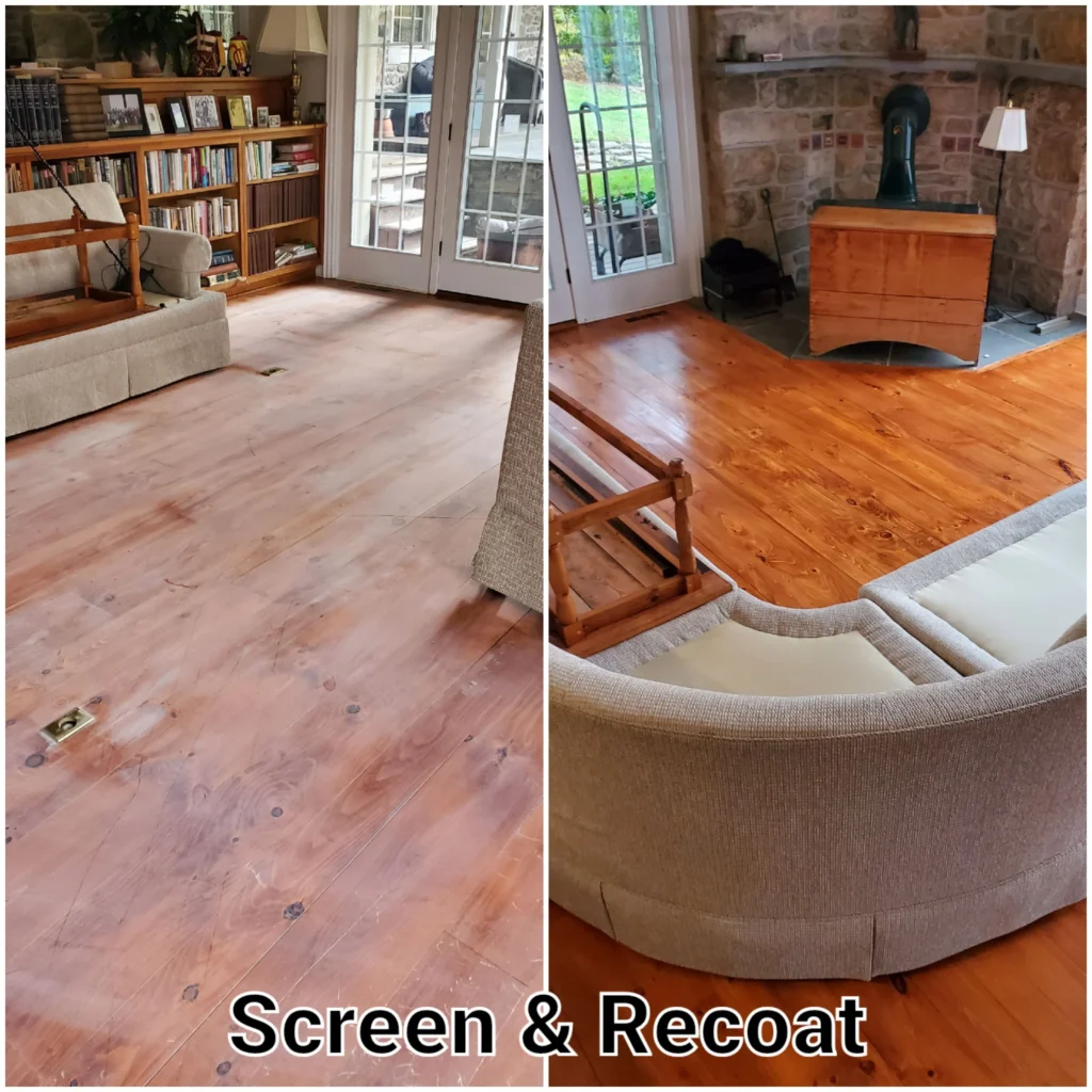 Hardwood Floor Refinishing